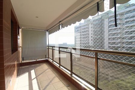 Varanda da Sala de apartamento para alugar com 2 quartos, 73m² em Barra da Tijuca, Rio de Janeiro