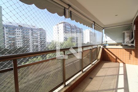 Varanda da Sala de apartamento para alugar com 2 quartos, 73m² em Barra da Tijuca, Rio de Janeiro