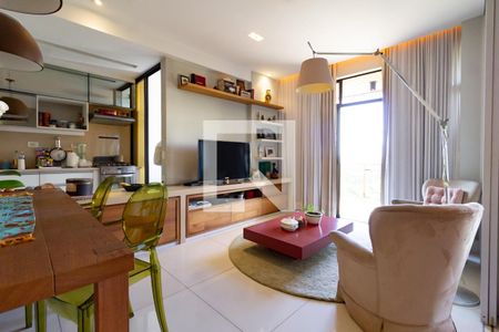 Detalhe da sala 2 de apartamento à venda com 2 quartos, 100m² em Leblon, Rio de Janeiro