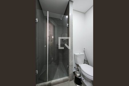 Banheiro de kitnet/studio à venda com 1 quarto, 20m² em Santa Paula, São Caetano do Sul