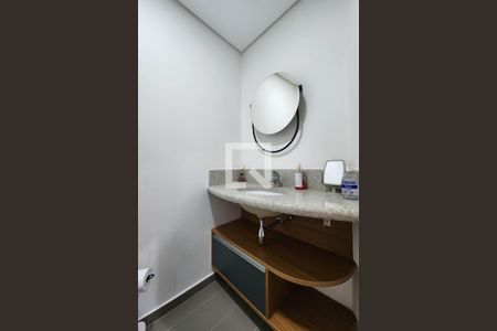 Banheiro de kitnet/studio à venda com 1 quarto, 20m² em Santa Paula, São Caetano do Sul