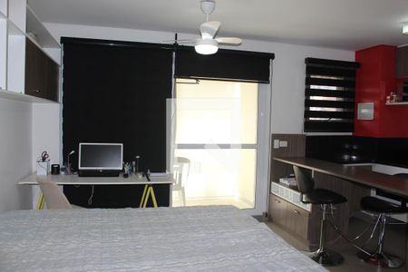 Sala/Quarto de apartamento à venda com 1 quarto, 42m² em Brooklin Paulista, São Paulo