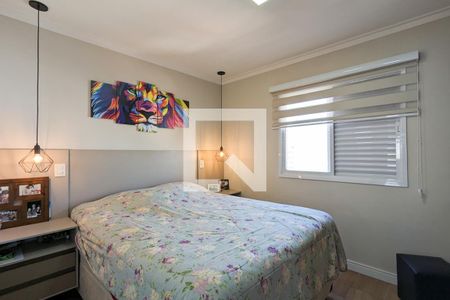 Quarto da suíte de apartamento para alugar com 2 quartos, 81m² em Rudge Ramos, São Bernardo do Campo