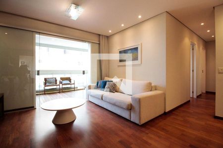 Sala de apartamento para alugar com 3 quartos, 115m² em Paraíso, São Paulo