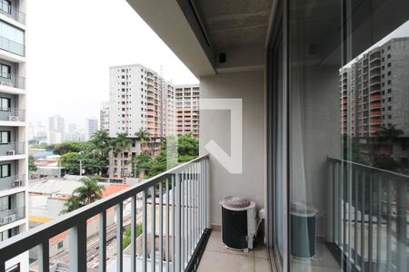 Studio para alugar com 22m², 1 quarto e sem vagaVaranda