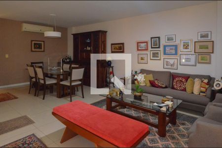 Sala de apartamento à venda com 4 quartos, 182m² em Recreio dos Bandeirantes, Rio de Janeiro