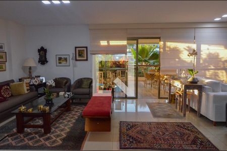 Sala  de apartamento à venda com 4 quartos, 182m² em Recreio dos Bandeirantes, Rio de Janeiro