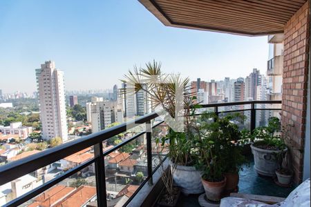 Varanda da sala de apartamento à venda com 4 quartos, 176m² em Vila Mariana, São Paulo