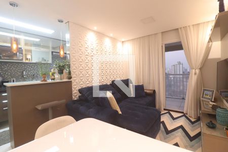 Sala de apartamento à venda com 2 quartos, 57m² em Lauzane Paulista, São Paulo