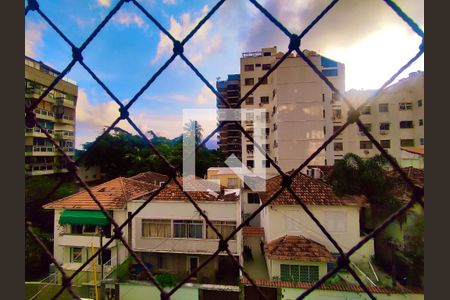 Varanda vista  de apartamento à venda com 4 quartos, 140m² em Lagoa, Rio de Janeiro