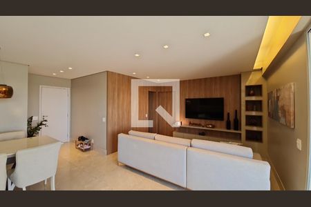 Sala de apartamento à venda com 3 quartos, 120m² em Caiçaras, Belo Horizonte