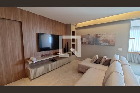 Sala de apartamento à venda com 3 quartos, 120m² em Caiçaras, Belo Horizonte