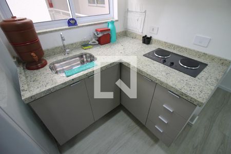 Cozinha de apartamento à venda com 1 quarto, 35m² em Alto da Mooca, São Paulo