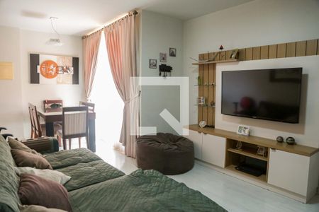 Sala de apartamento para alugar com 2 quartos, 65m² em Jaguaribe, Osasco