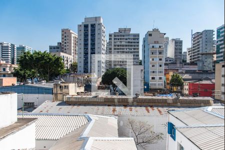Vista da sala de kitnet/studio à venda com 1 quarto, 24m² em Sé, São Paulo