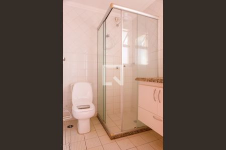 Banheiro Social de apartamento para alugar com 1 quarto, 32m² em Nova Ribeirânia, Ribeirão Preto