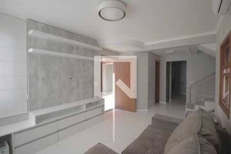 Sala de casa de condomínio para alugar com 3 quartos, 150m² em Igara, Canoas