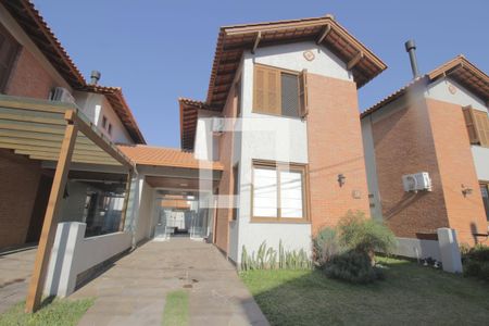 Casa de condomínio para alugar com 150m², 3 quartos e 3 vagasFachada da casa