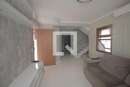 Sala de casa de condomínio para alugar com 3 quartos, 150m² em Igara, Canoas