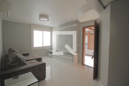 Sala de casa de condomínio para alugar com 3 quartos, 150m² em Igara, Canoas