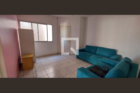 Sala de apartamento à venda com 2 quartos, 68m² em Vila Valparaiso, Santo André