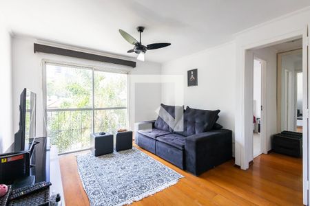 Sala de apartamento para alugar com 2 quartos, 59m² em Pinheiros, São Paulo