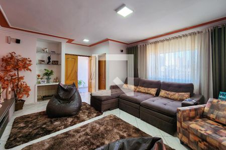 Sala de TV/Estar de casa para alugar com 4 quartos, 496m² em Santa Maria, São Caetano do Sul