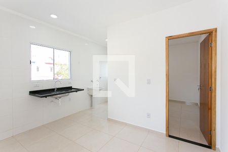 Sala e Cozinha de apartamento à venda com 1 quarto, 29m² em Cidade Mãe do Céu, São Paulo