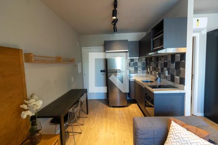 Studio de kitnet/studio para alugar com 1 quarto, 35m² em Real Parque, São Paulo
