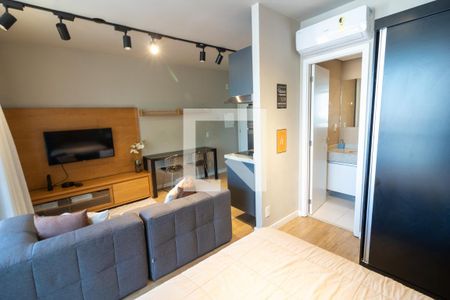 Studio de kitnet/studio para alugar com 1 quarto, 35m² em Real Parque, São Paulo