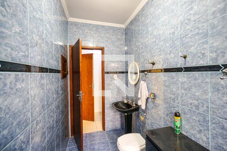 Banheiro social de casa de condomínio à venda com 1 quarto, 268m² em Cidade Mãe do Céu, São Paulo