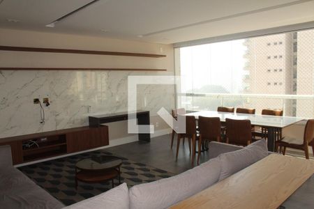 Sala de apartamento para alugar com 3 quartos, 119m² em Barra Funda, São Paulo