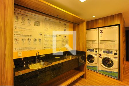 Studio para alugar com 25m², 1 quarto e sem vagaÁrea comum - Lavanderia