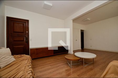 Sala de apartamento à venda com 3 quartos, 120m² em Sion, Belo Horizonte
