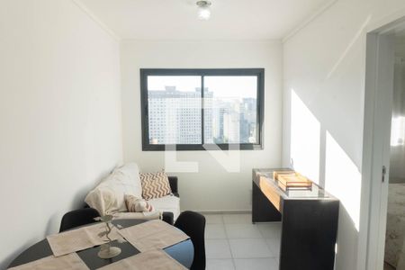 Sala/Cozinha de apartamento à venda com 2 quartos, 37m² em Bela Vista, São Paulo