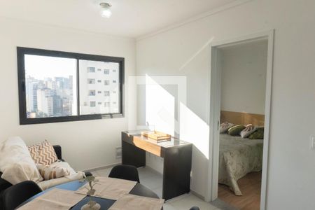 Sala/Cozinha de apartamento à venda com 2 quartos, 36m² em Bela Vista, São Paulo