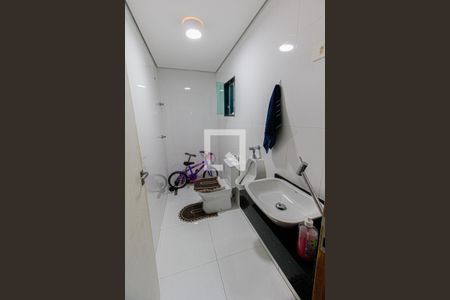 Casa à venda com 258m², 3 quartos e 4 vagas Casa à venda com 258m², 3 quartos e 4 vagasBanheiro da Churrasqueira