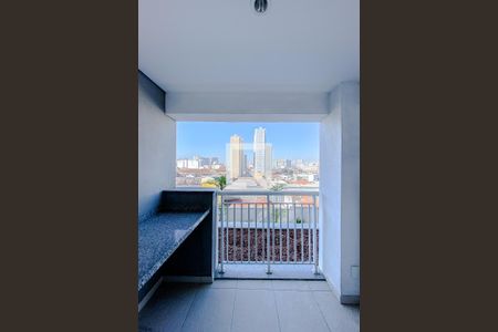 Varanda da Sala de apartamento à venda com 1 quarto, 47m² em Brás, São Paulo