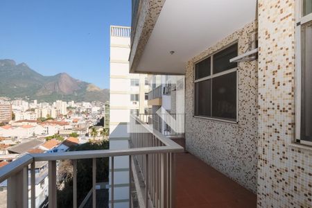 Varanda da Sala de apartamento para alugar com 3 quartos, 124m² em Vila Isabel, Rio de Janeiro