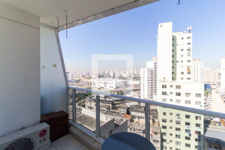 Varanda de apartamento à venda com 1 quarto, 22m² em Sé, São Paulo