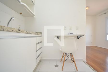 Studio para alugar com 25m², 1 quarto e sem vagaCozinha