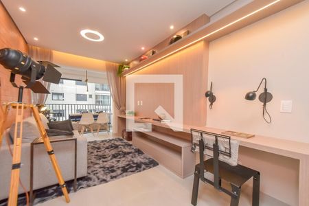 Sala de apartamento para alugar com 1 quarto, 43m² em Bela Vista, São Paulo