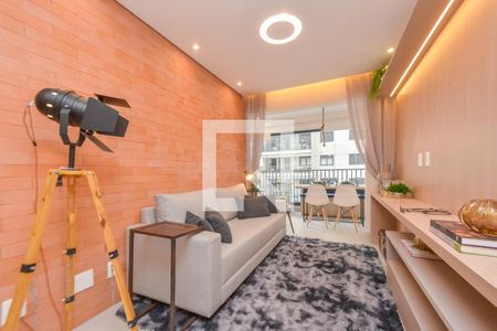 Sala de apartamento para alugar com 1 quarto, 43m² em Bela Vista, São Paulo