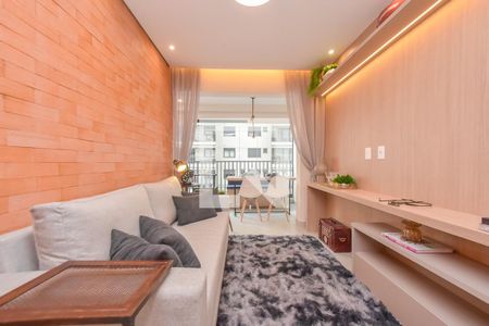Sala de apartamento para alugar com 1 quarto, 43m² em Bela Vista, São Paulo