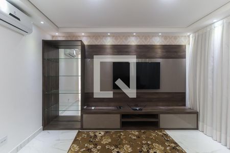 Sala de casa de condomínio para alugar com 3 quartos, 250m² em Mogi Moderno, Mogi das Cruzes