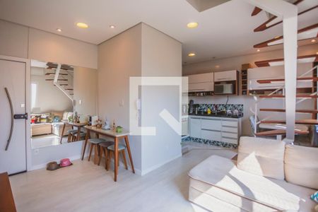 Sala de apartamento à venda com 2 quartos, 60m² em Mirandópolis, São Paulo