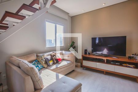 Sala de apartamento à venda com 2 quartos, 60m² em Mirandópolis, São Paulo