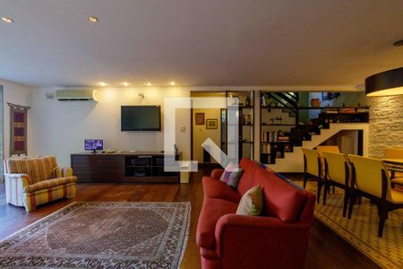 Sala de casa à venda com 4 quartos, 250m² em São Conrado, Rio de Janeiro