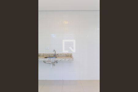 Cozinha de apartamento à venda com 2 quartos, 55m² em Campestre, Santo André