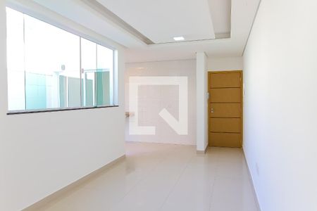 Sala de apartamento à venda com 2 quartos, 55m² em Campestre, Santo André
